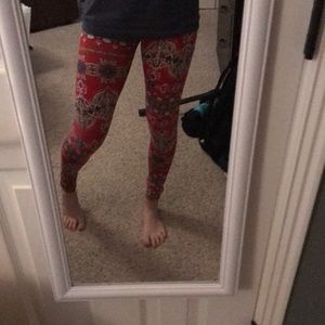 rue 21 red leggings